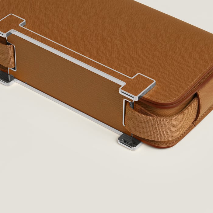 Gold Hermès Geta Slim Bag