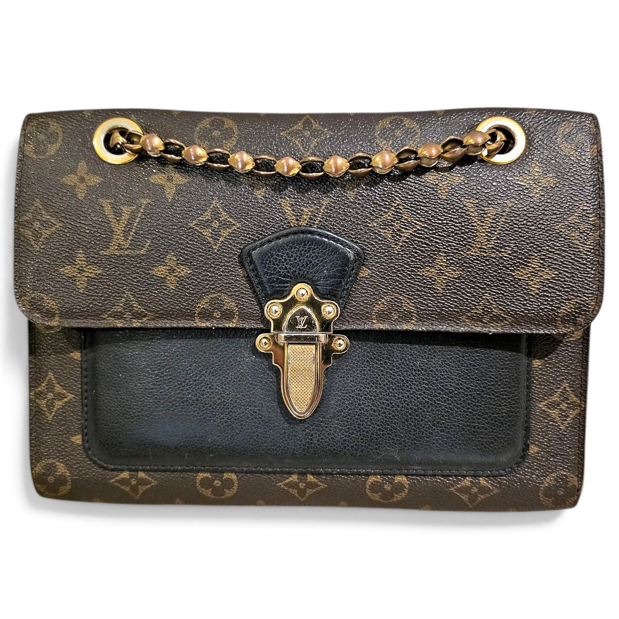 Victoire leather handbag