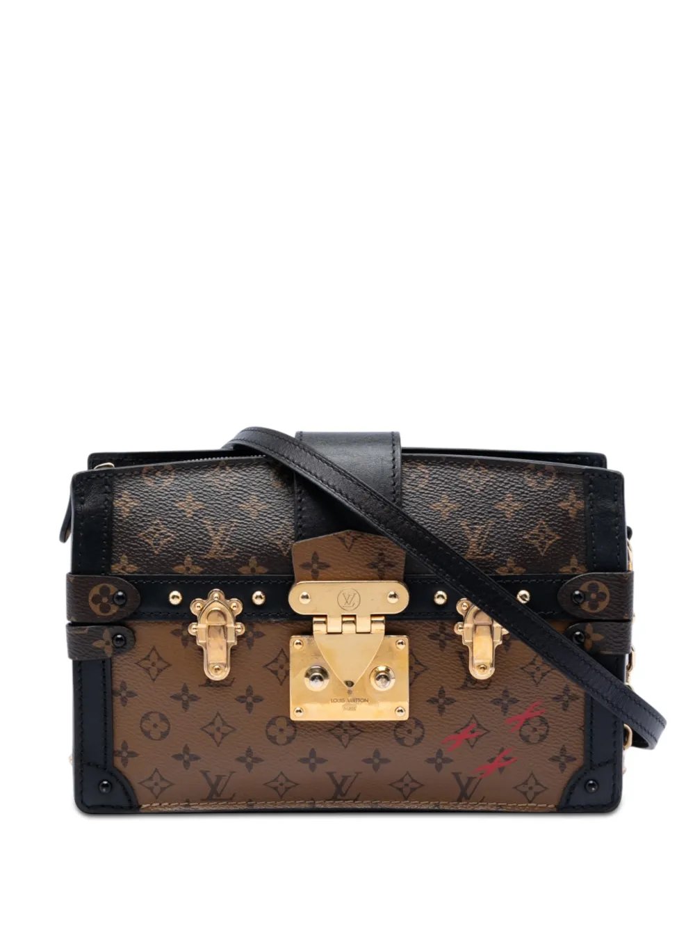 2021-2026 Monogram Reverse Trunk Clutch crossbody bag