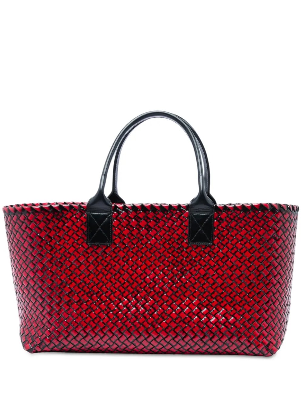 2009 Limited Edition Medium Brushed Calfskin Intreccio Cabat tote bag