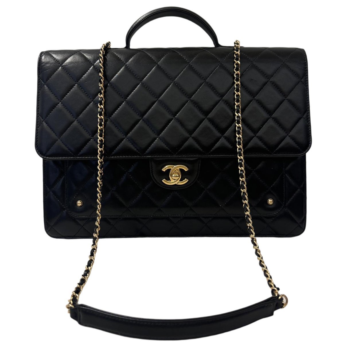 Leather handbag