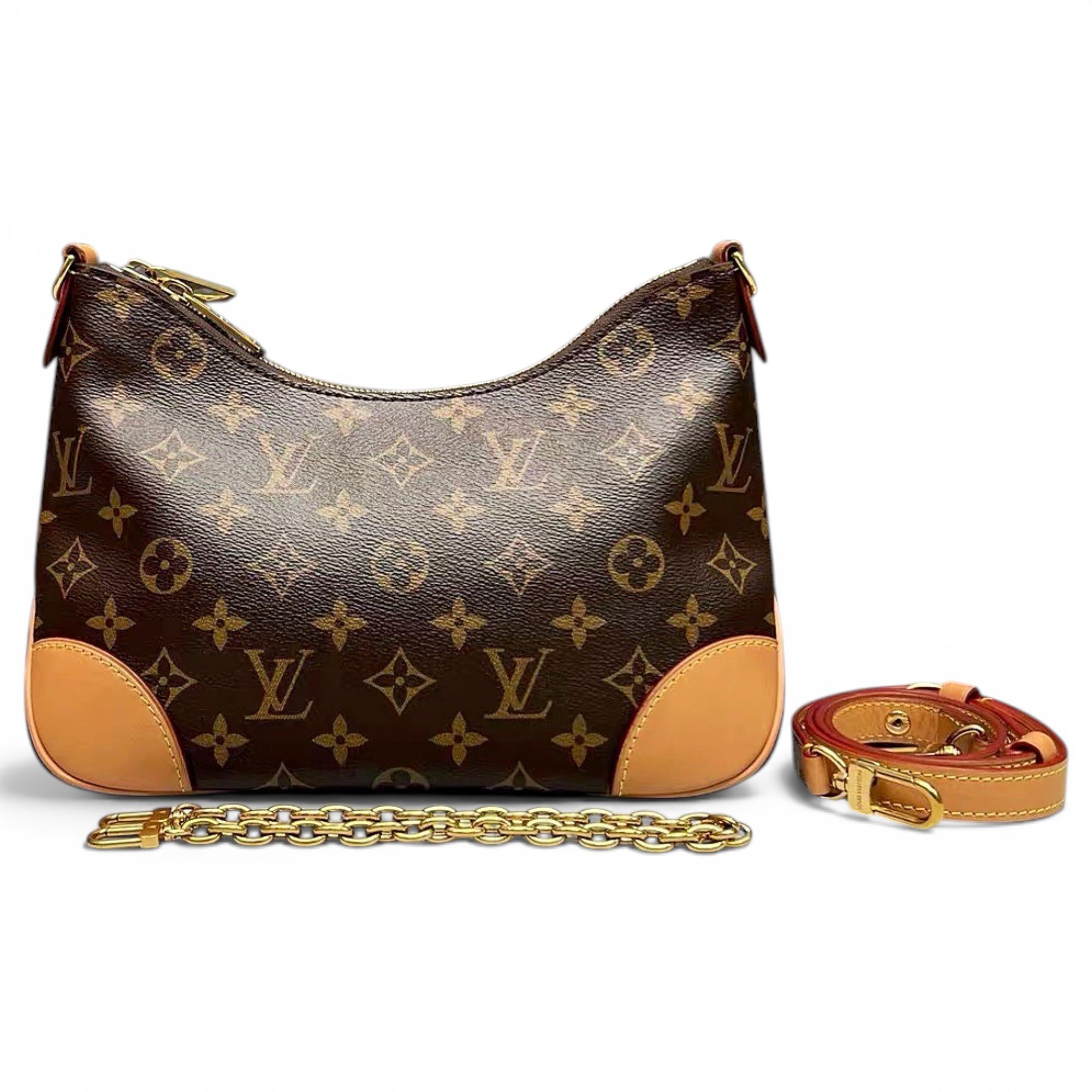 Louis Vuitton Boulogne leather crossbody bag