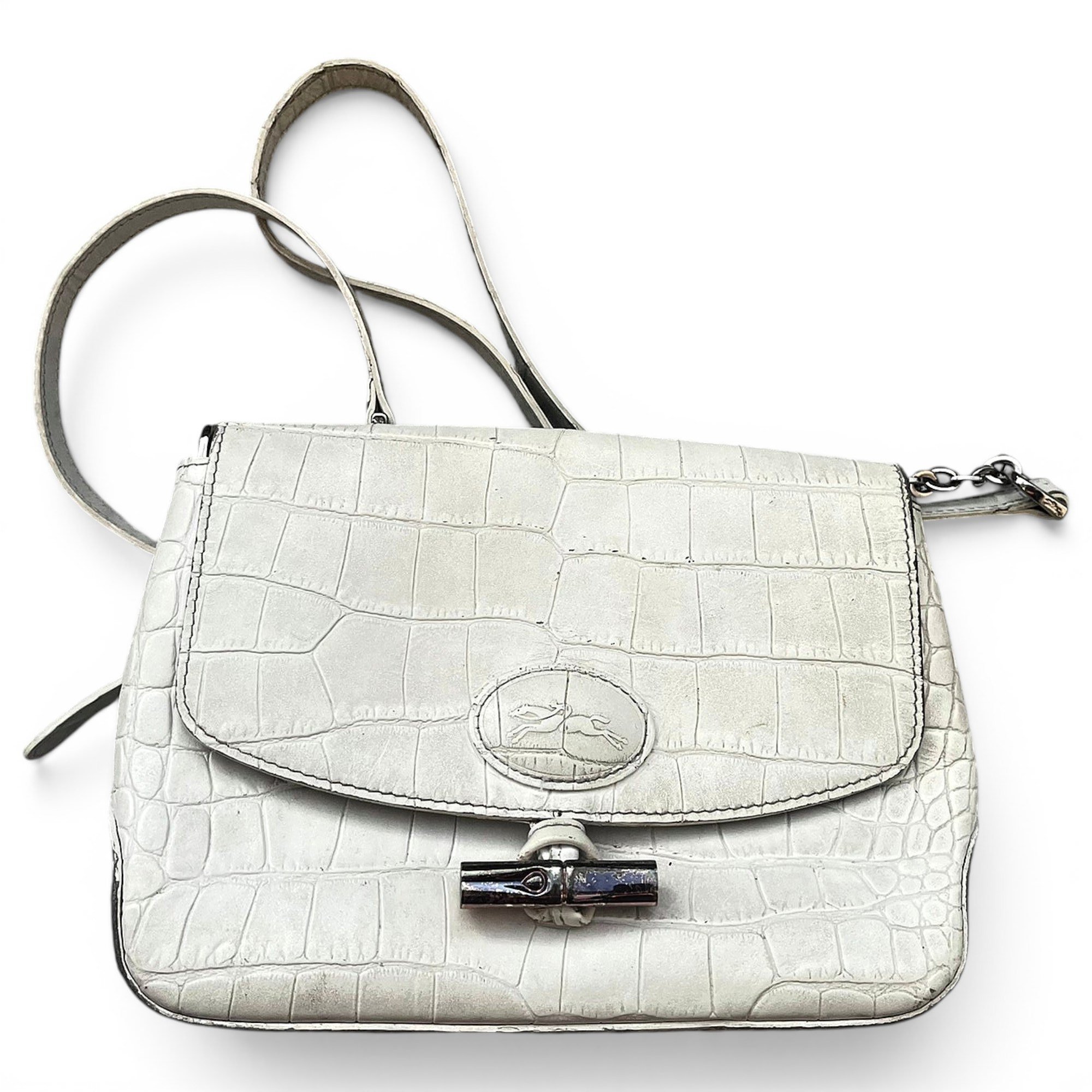 Leather crossbody bag