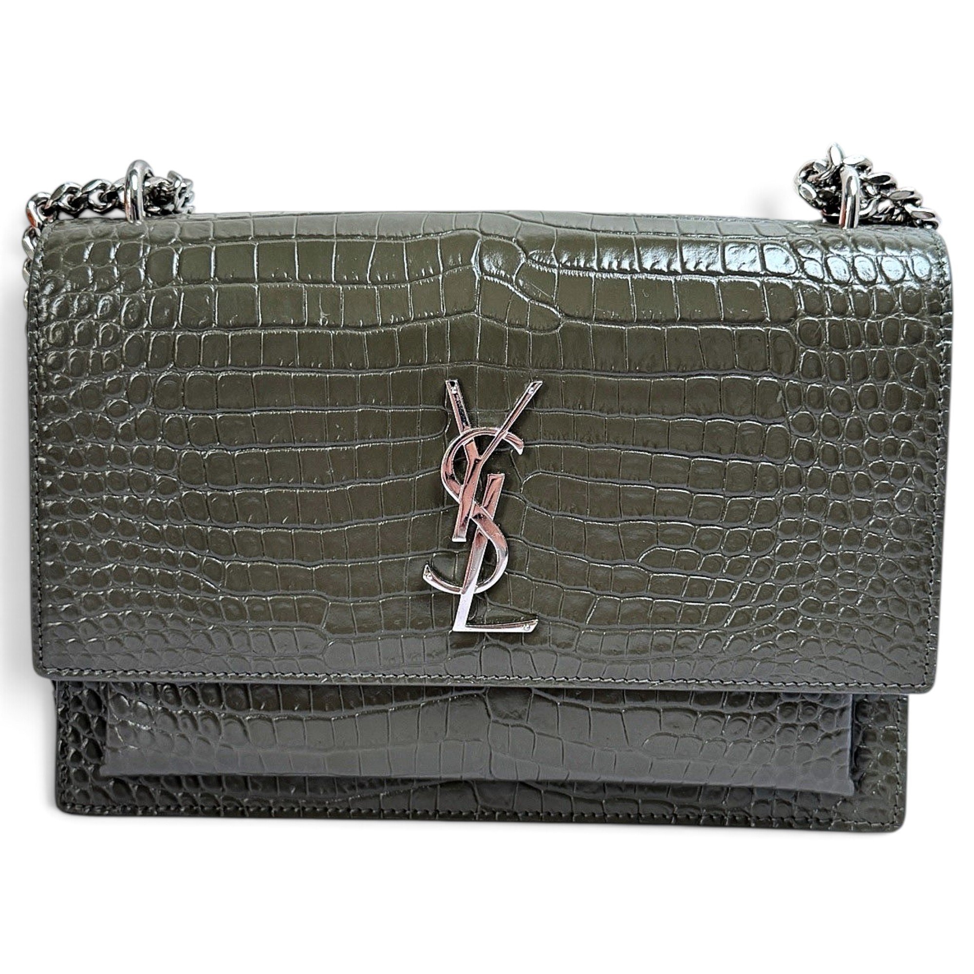 Sunset leather handbag