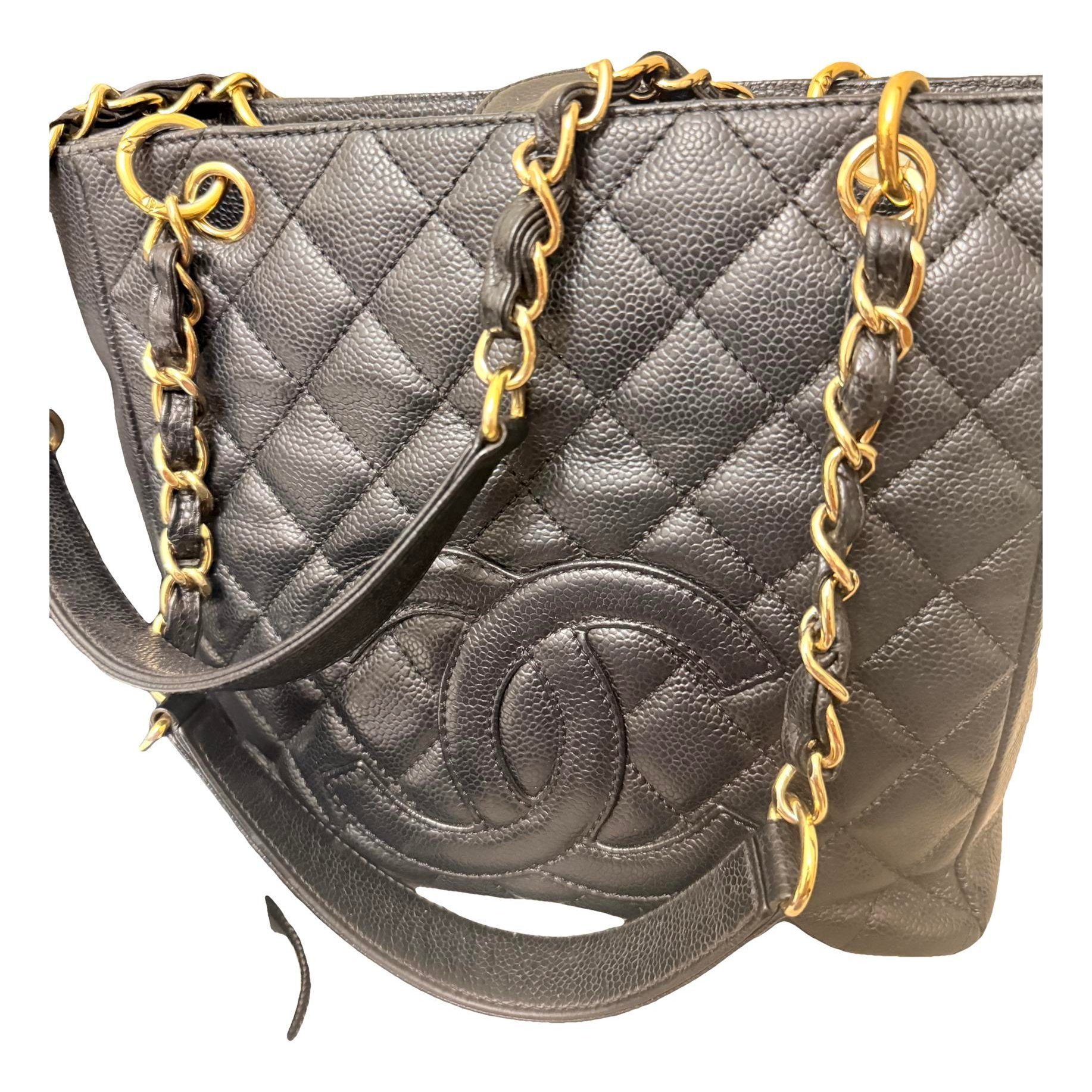 Petite Shopping Tote leather tote