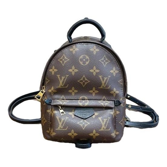Leather backpack