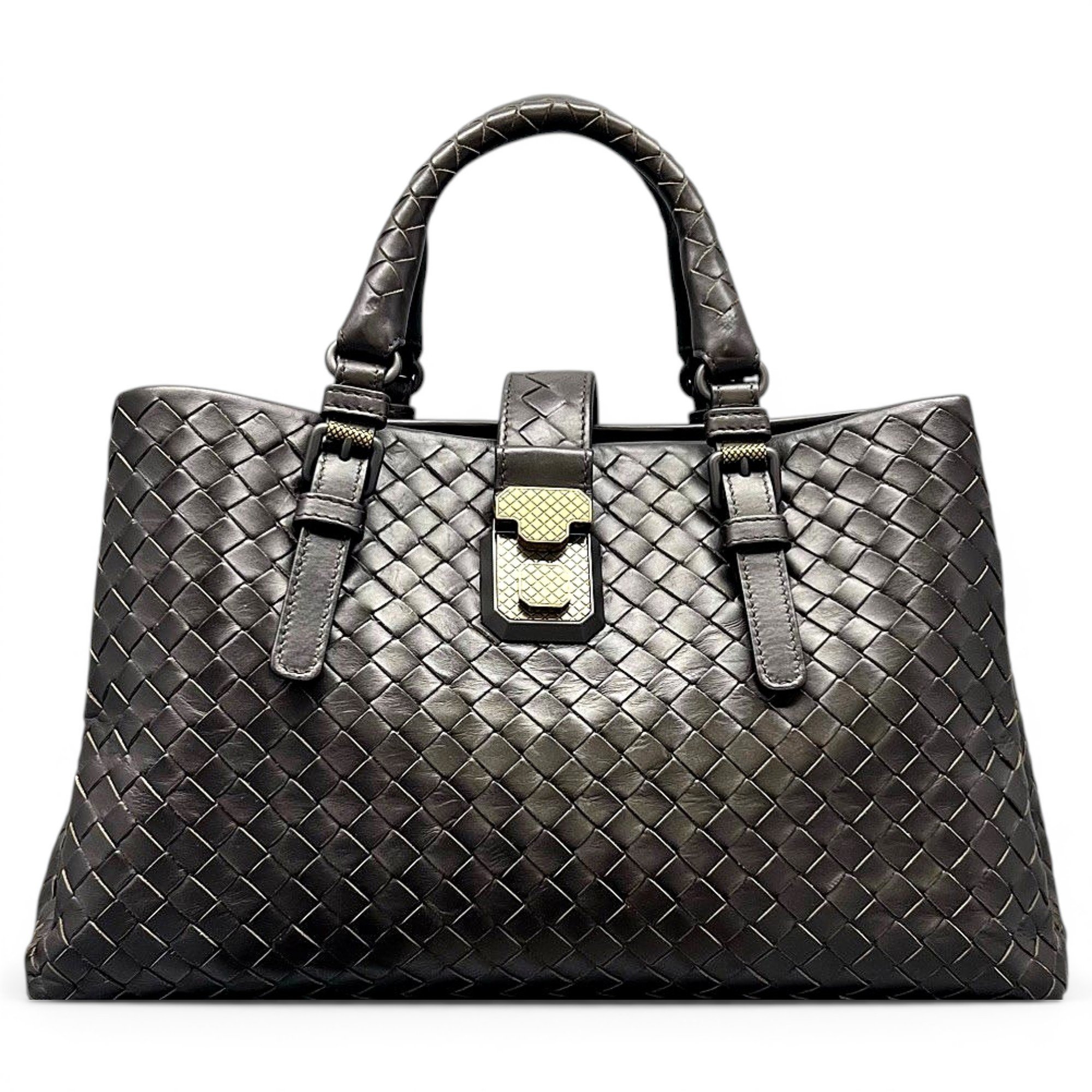 Bottega Veneta Roma leather handbag