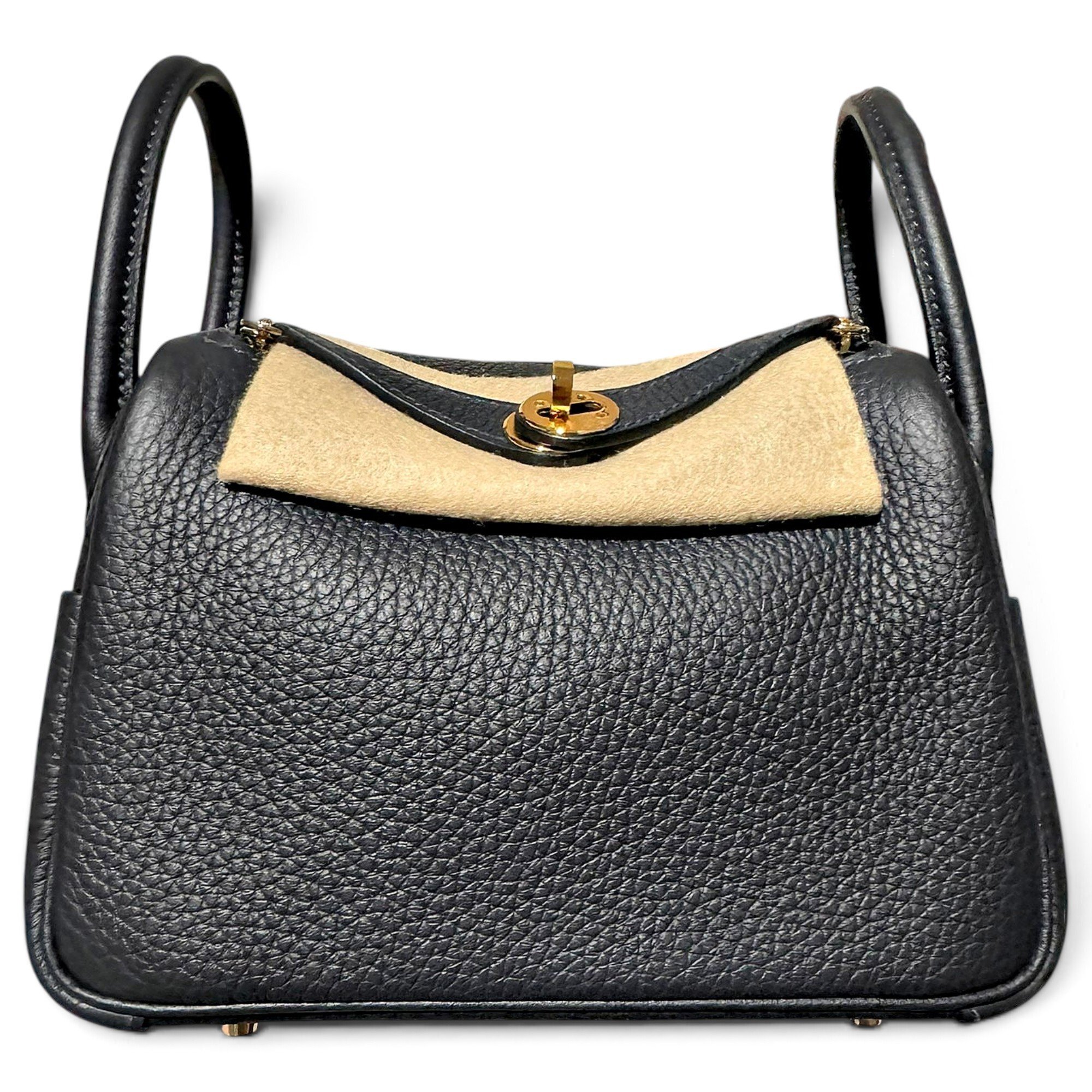 Lindy leather handbag