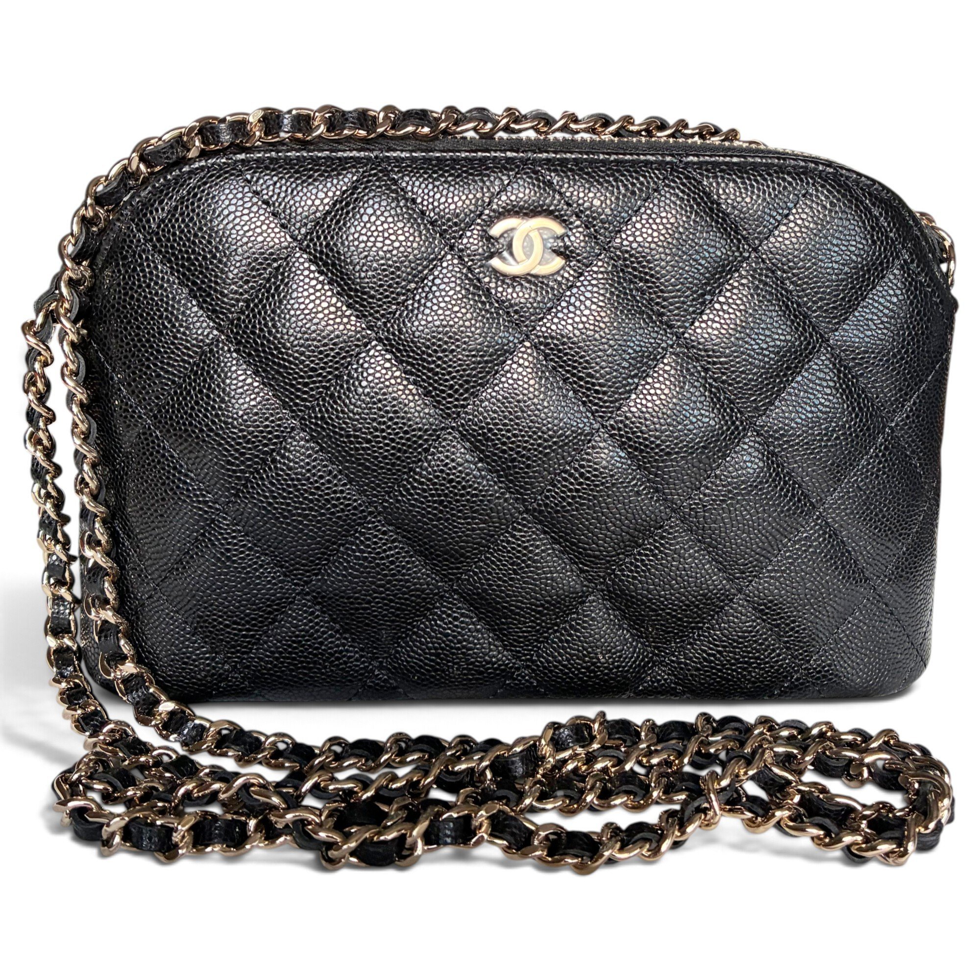 Leather crossbody bag