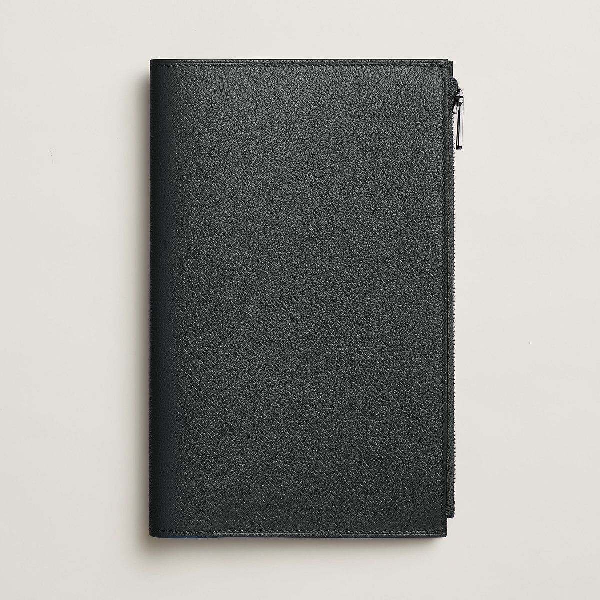 Hermès ノートパッド 《EAジップ》 PM ニュー・ブルー・オセアン