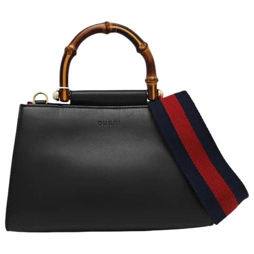 Nymphaea leather handbag