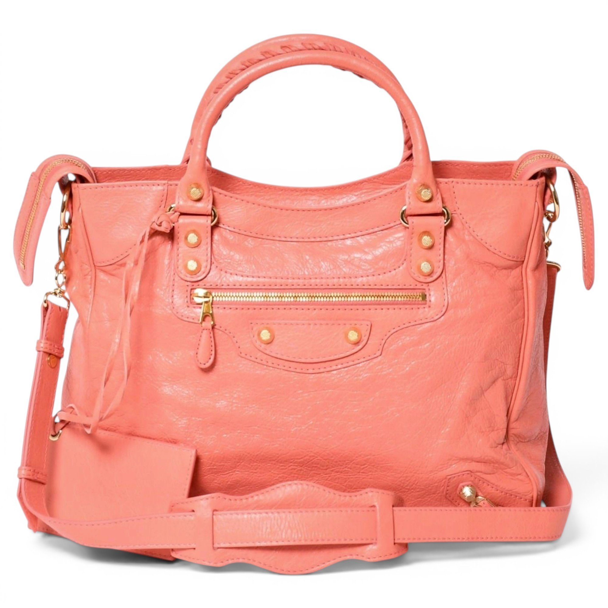 Vélo leather handbag