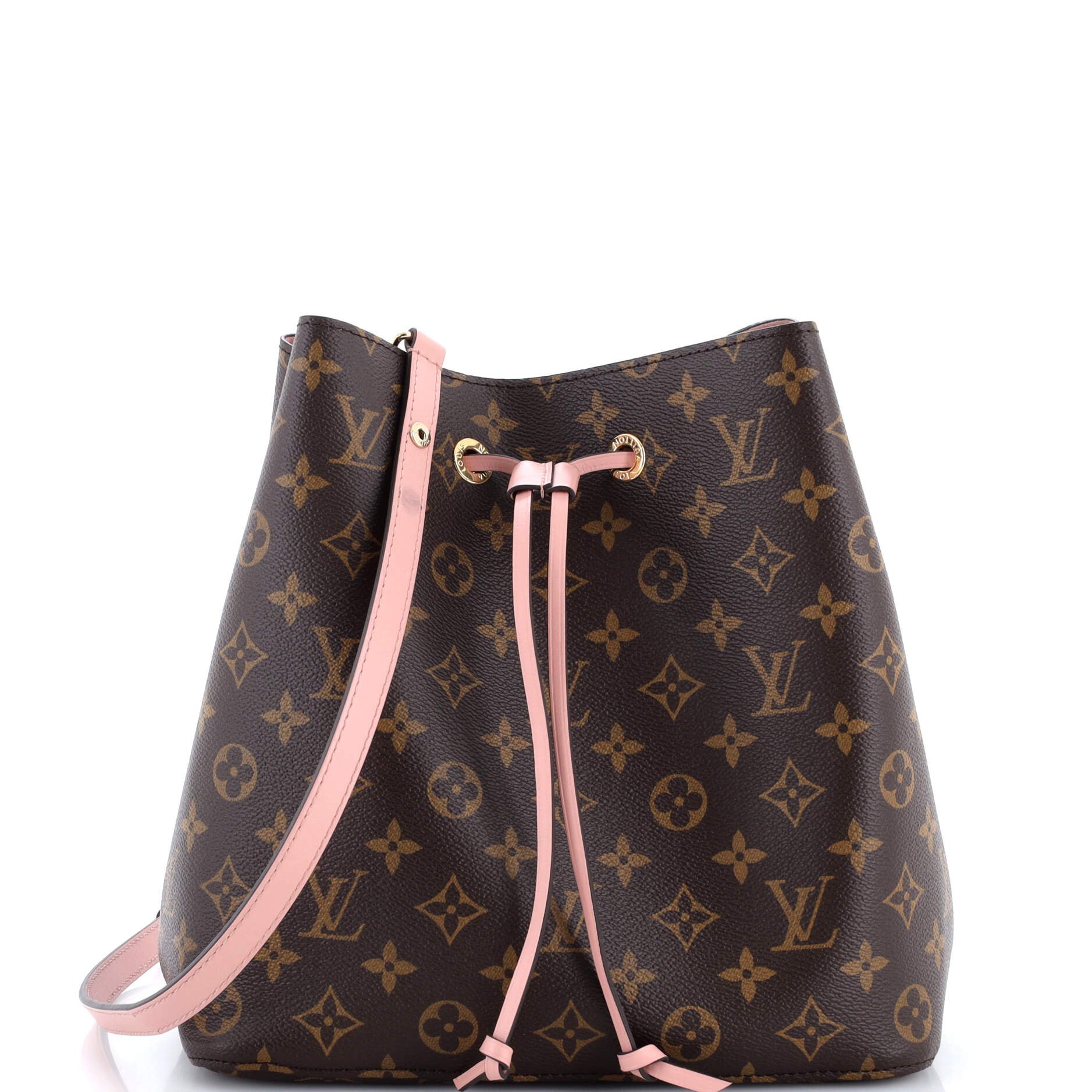NeoNoe Handbag Monogram Canvas with Leather MM