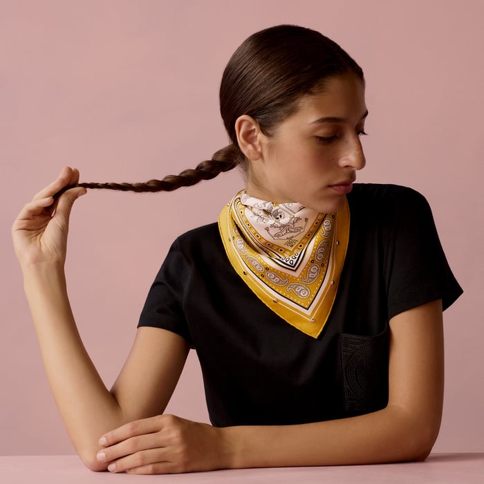 Tatouages Marins Bandana Studded Scarf 70