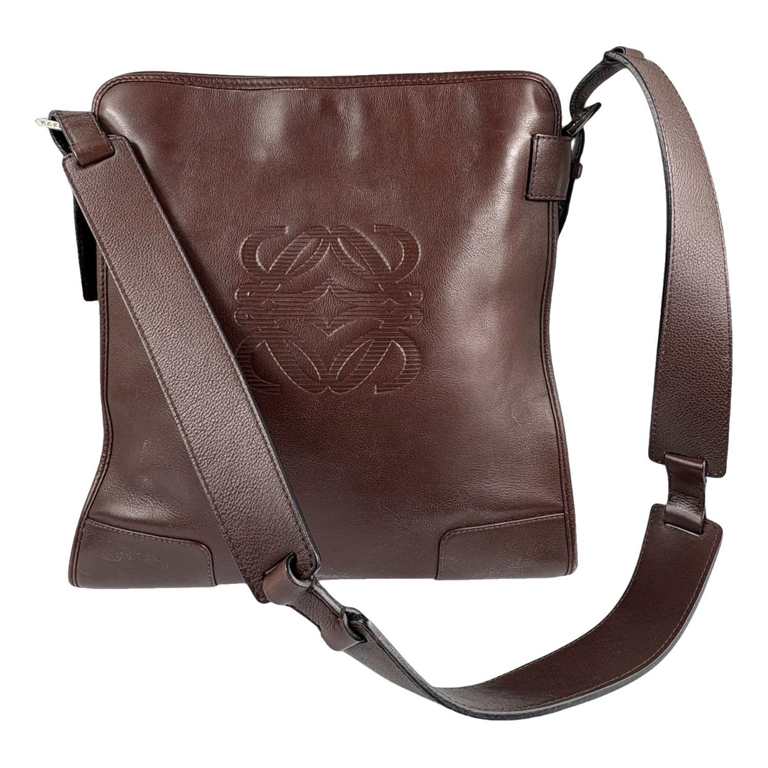 Leather crossbody bag