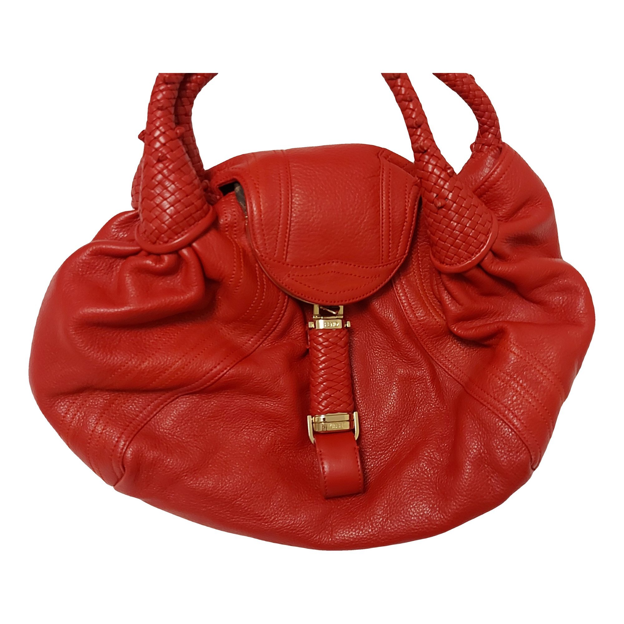 Spy leather handbag