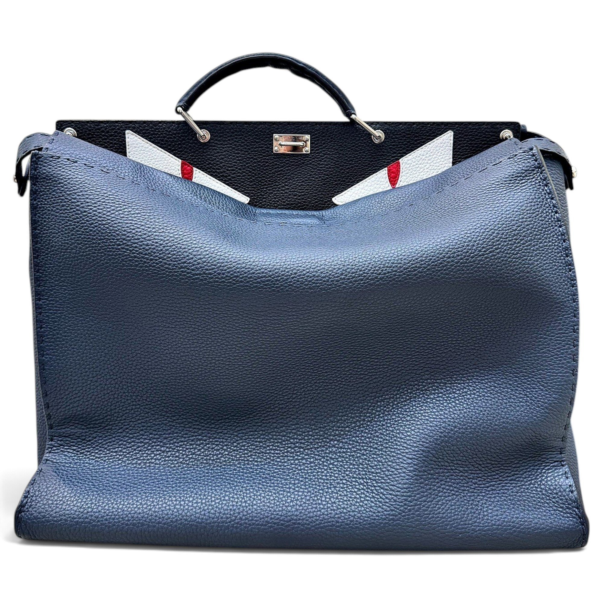 Peekaboo leather handbag
