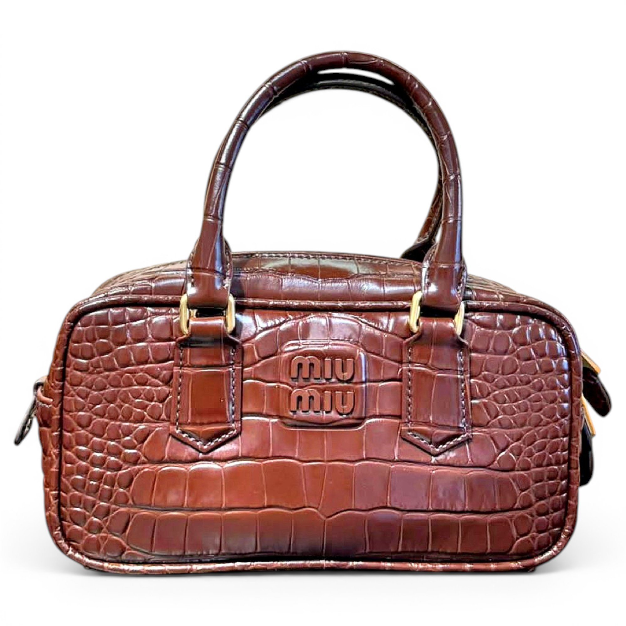 Arcadie leather handbag