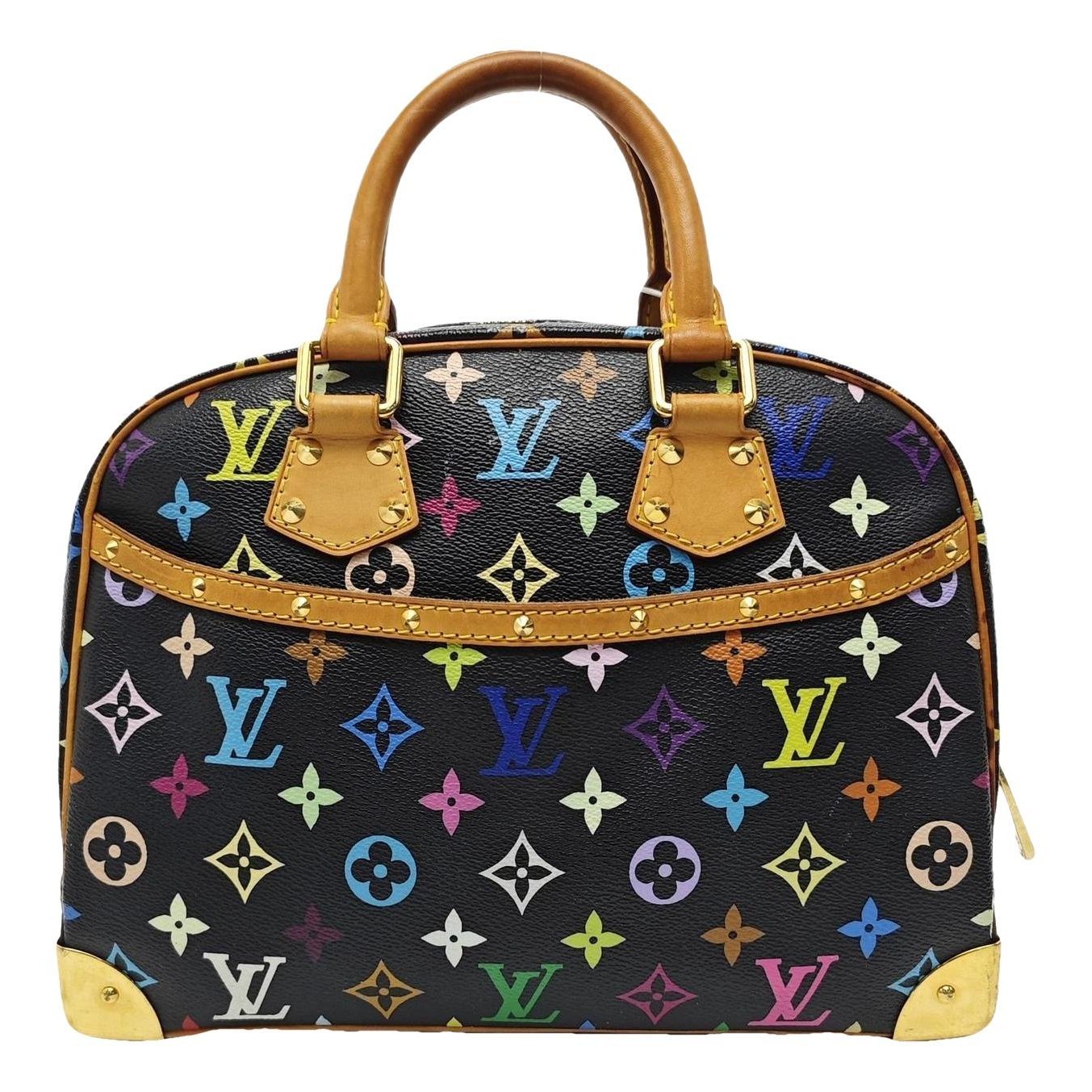 Deauville leather handbag