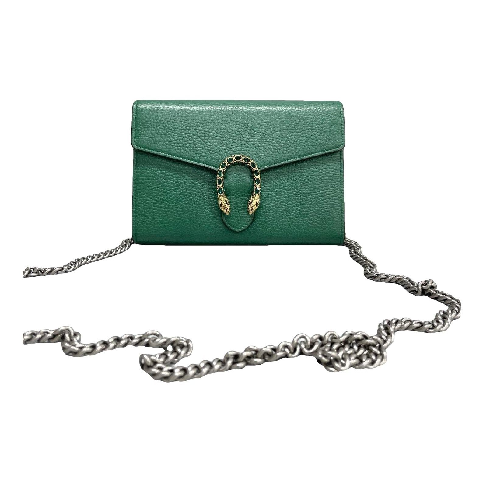 Dionysus Chain Wallet leather handbag