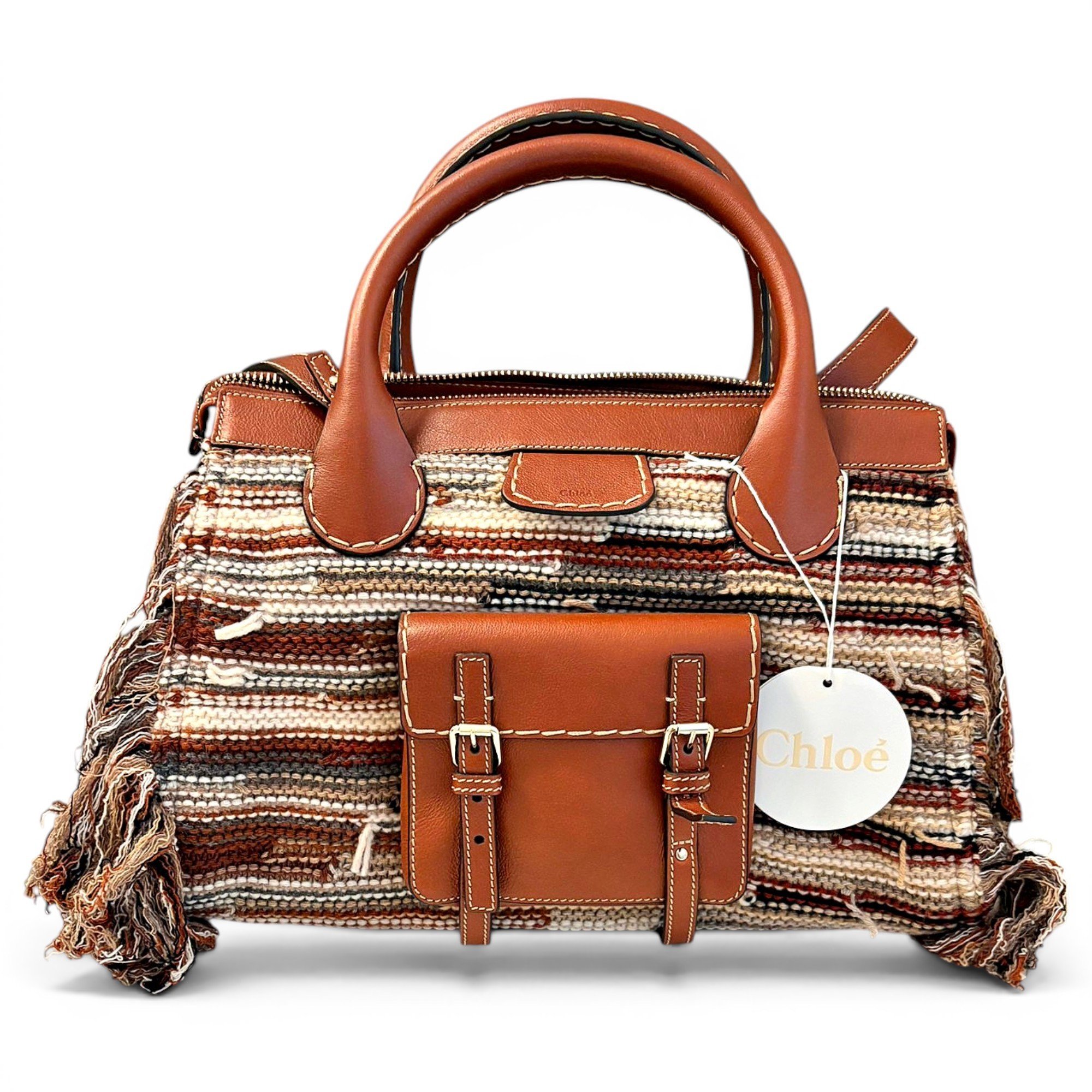 Edith leather tote