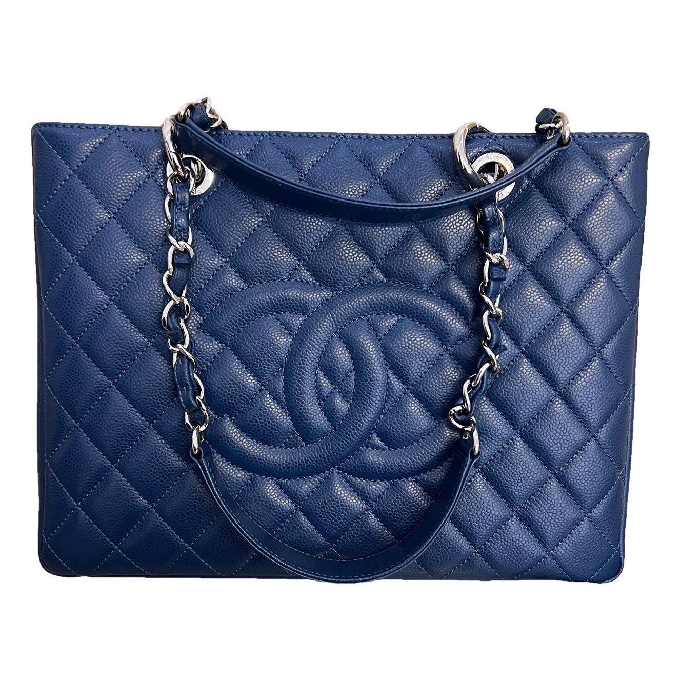 Grand shopping leather tote