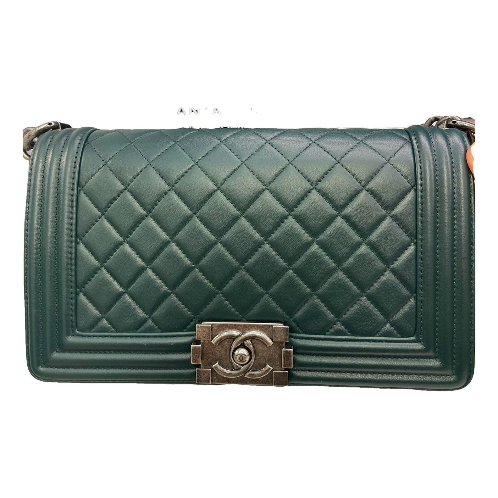 Boy leather crossbody bag