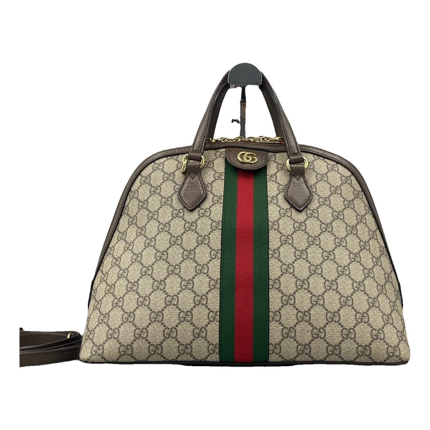 Ophidia Dome Top Handle cloth handbag