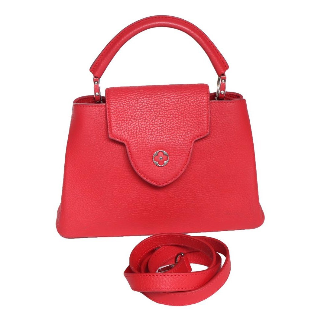 Capucines leather handbag