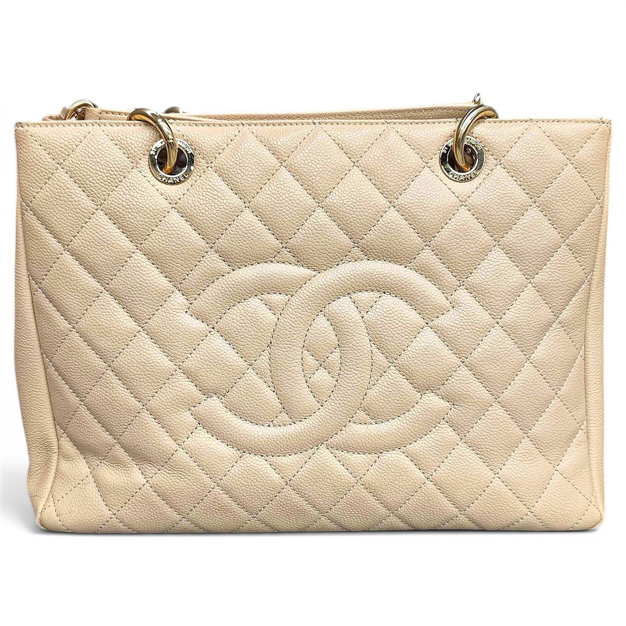 Grand shopping leather tote