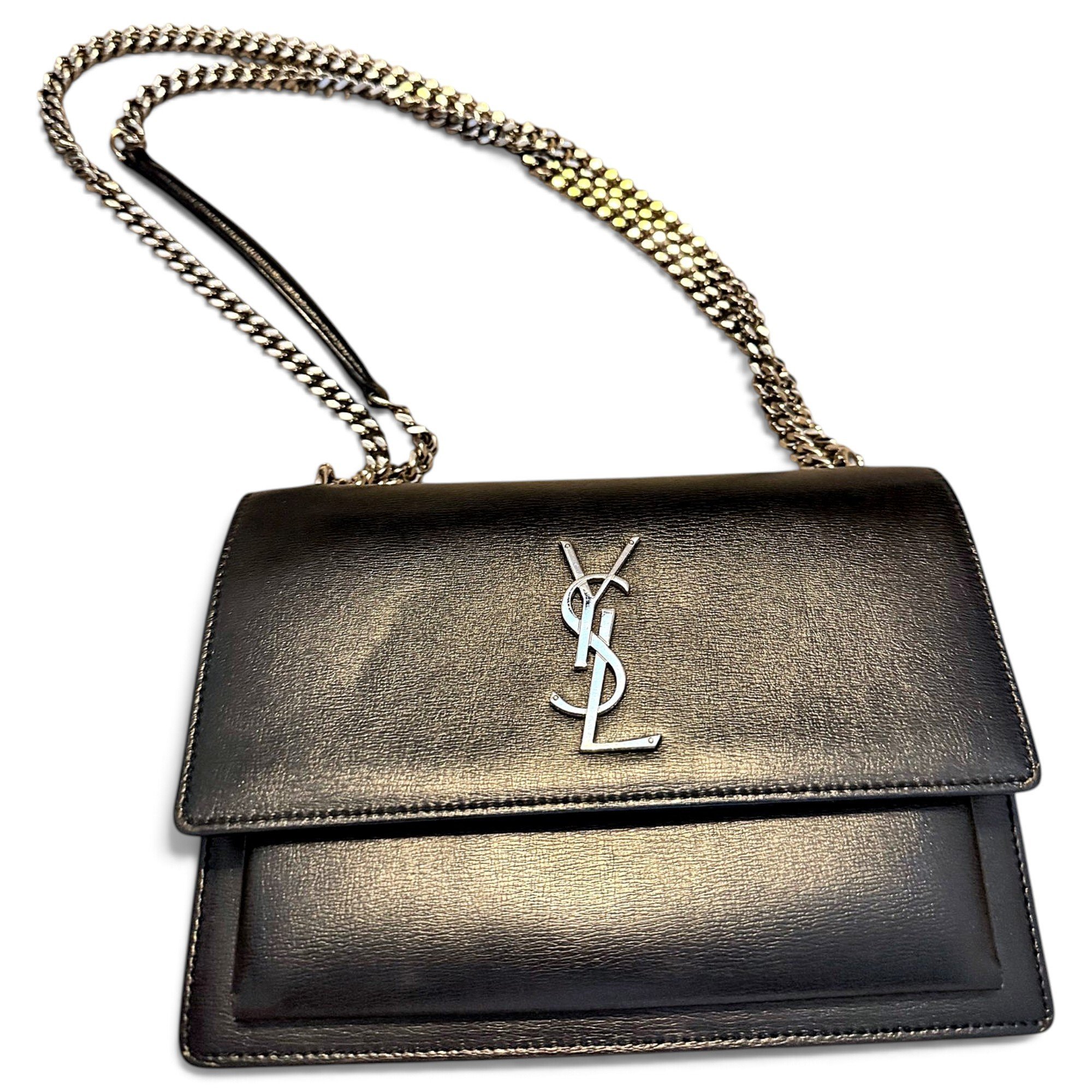 Sunset leather handbag