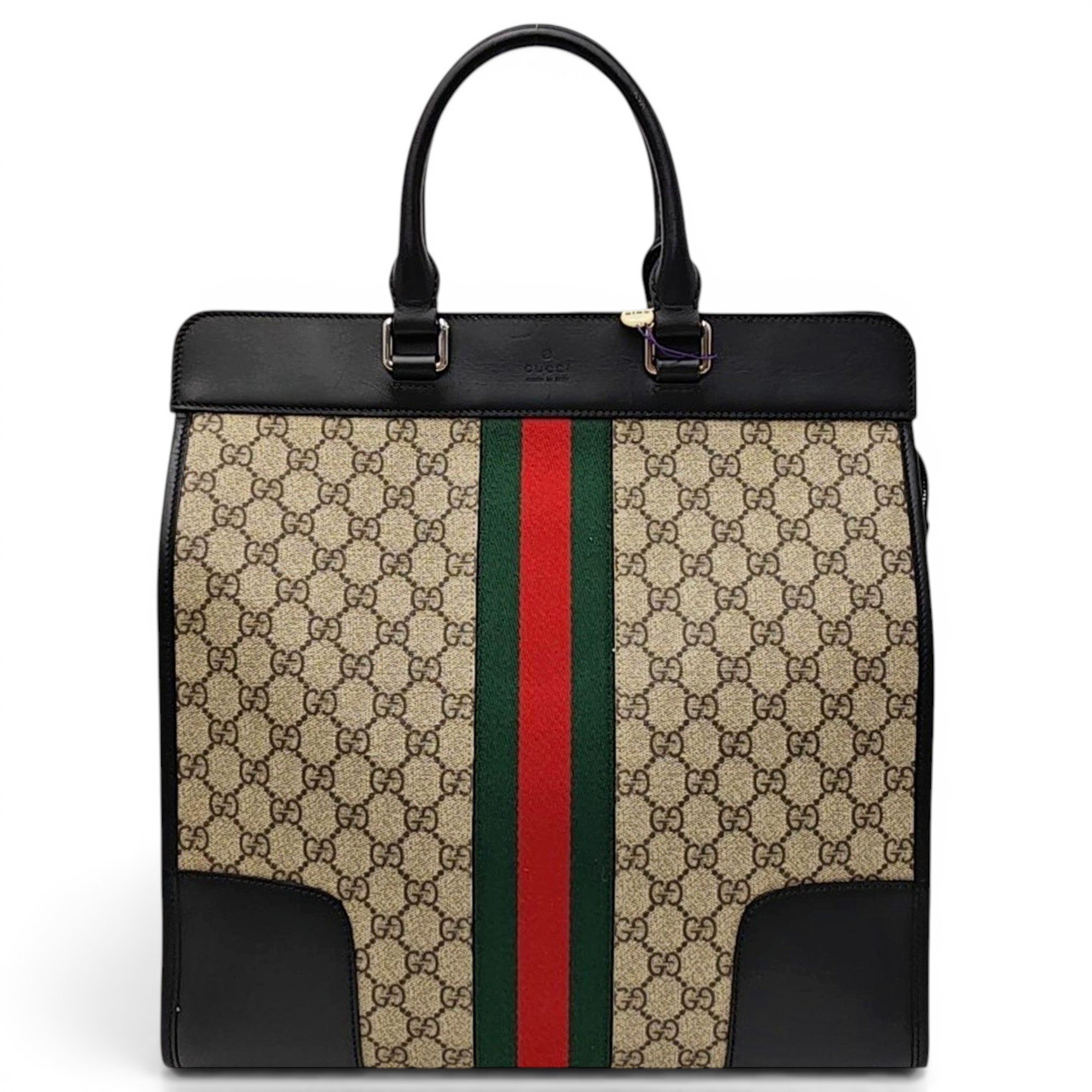 Ophidia leather handbag