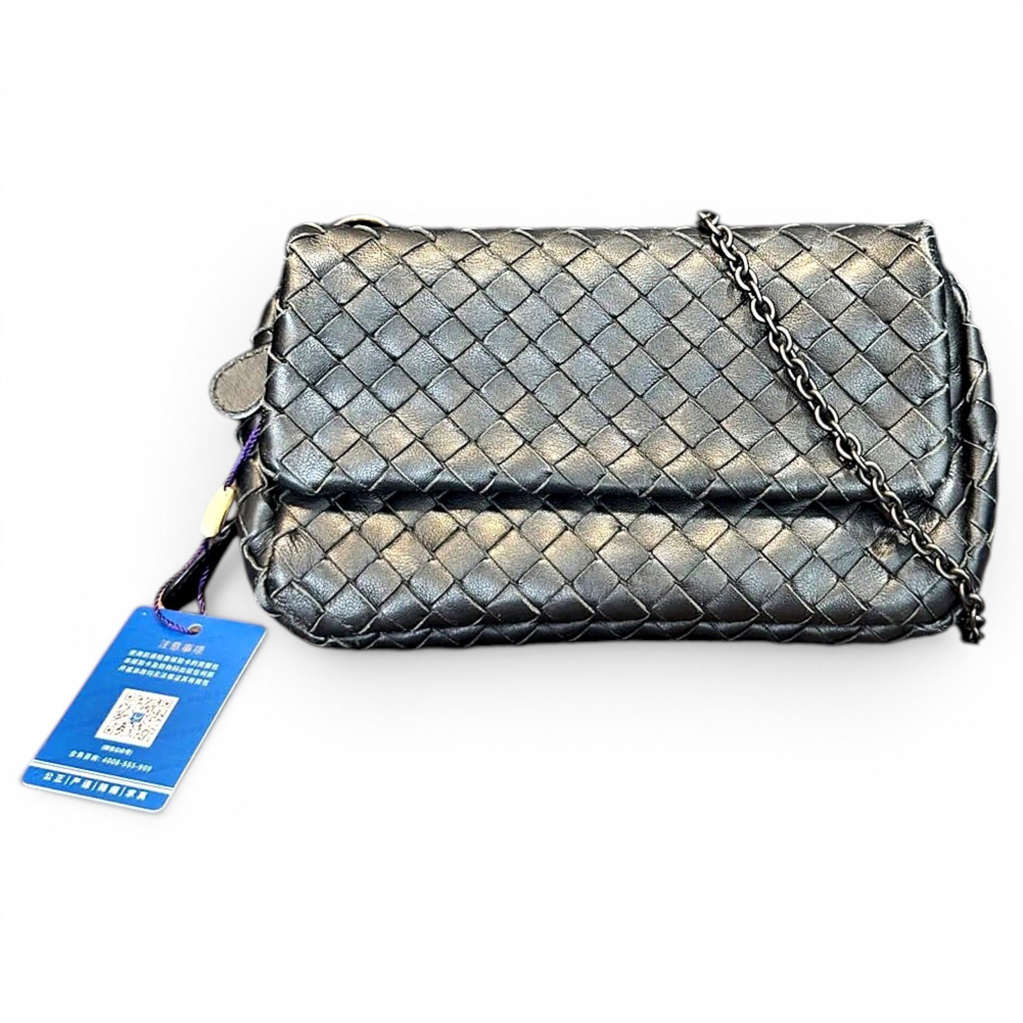 Olimpia leather crossbody bag