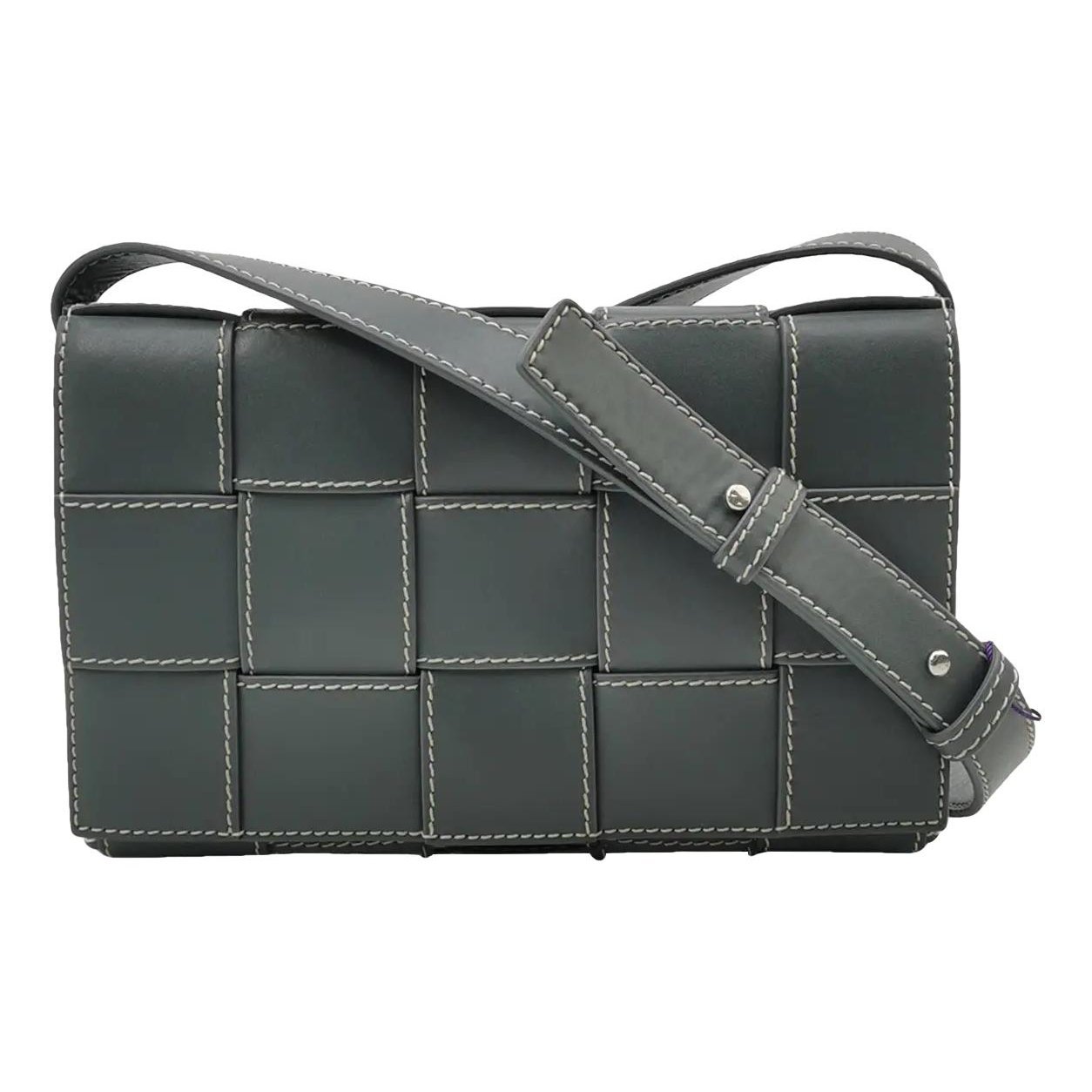 Cassette leather crossbody bag