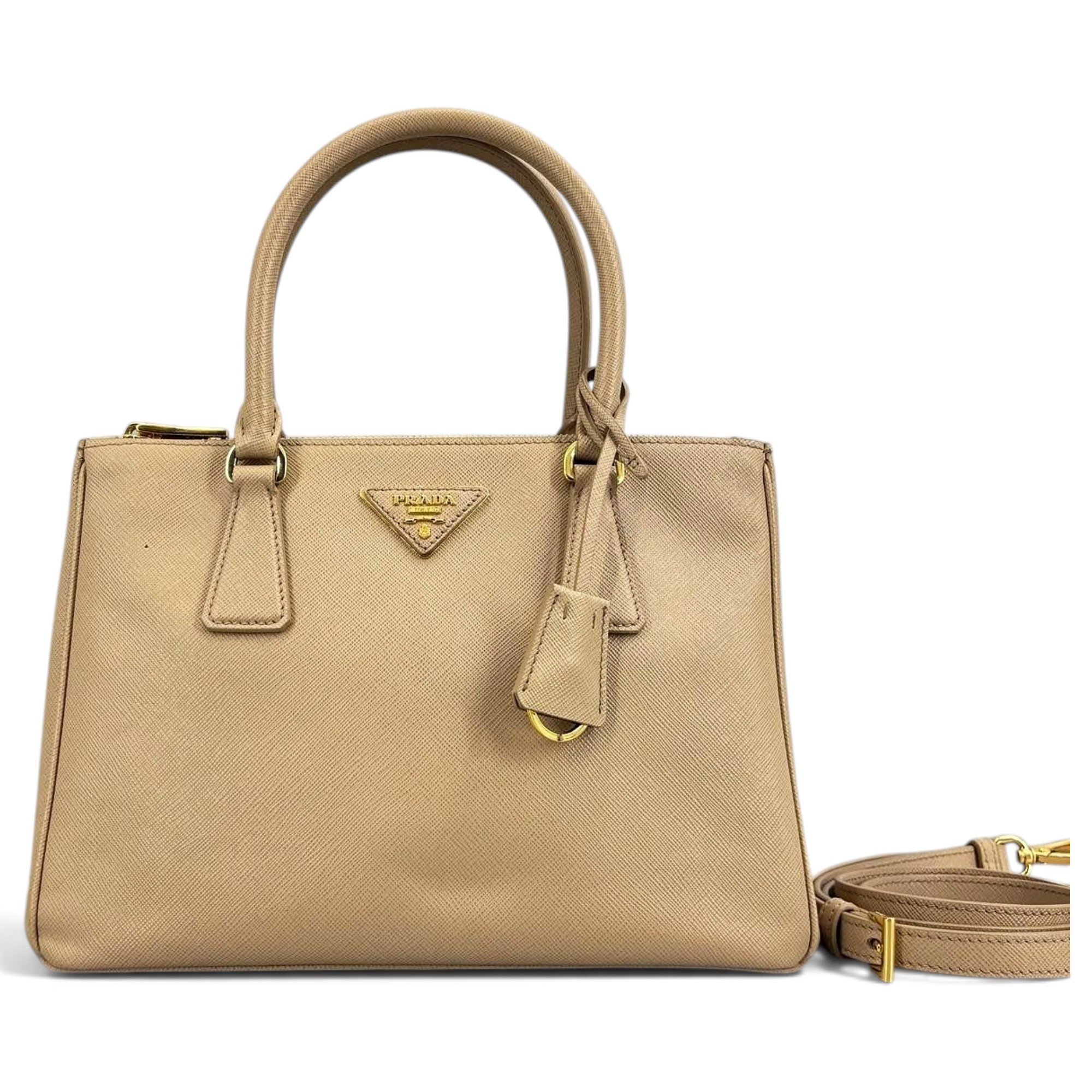 Galleria leather handbag