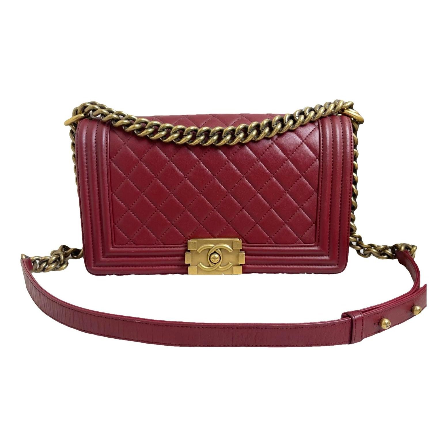 Boy leather crossbody bag