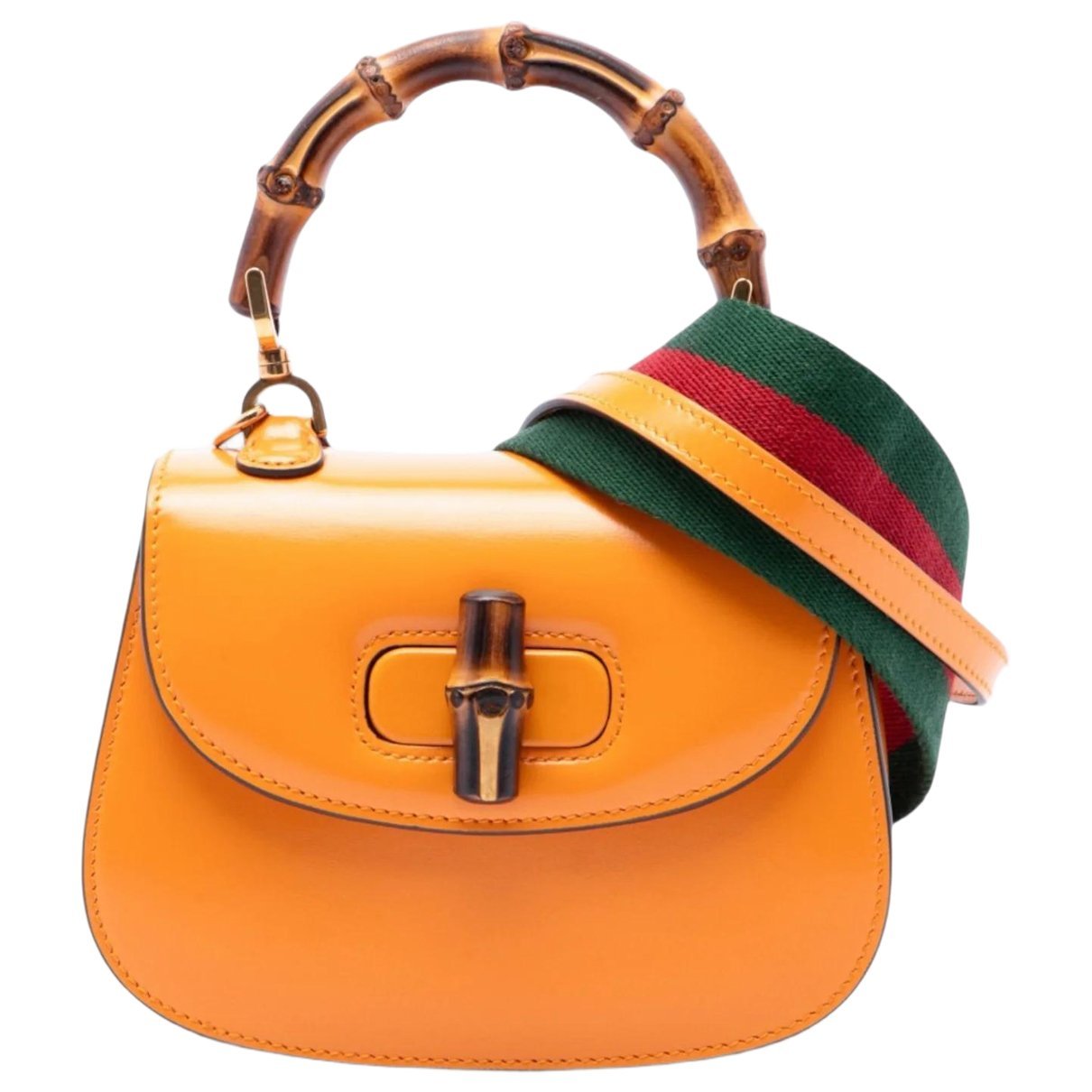 Bamboo leather satchel