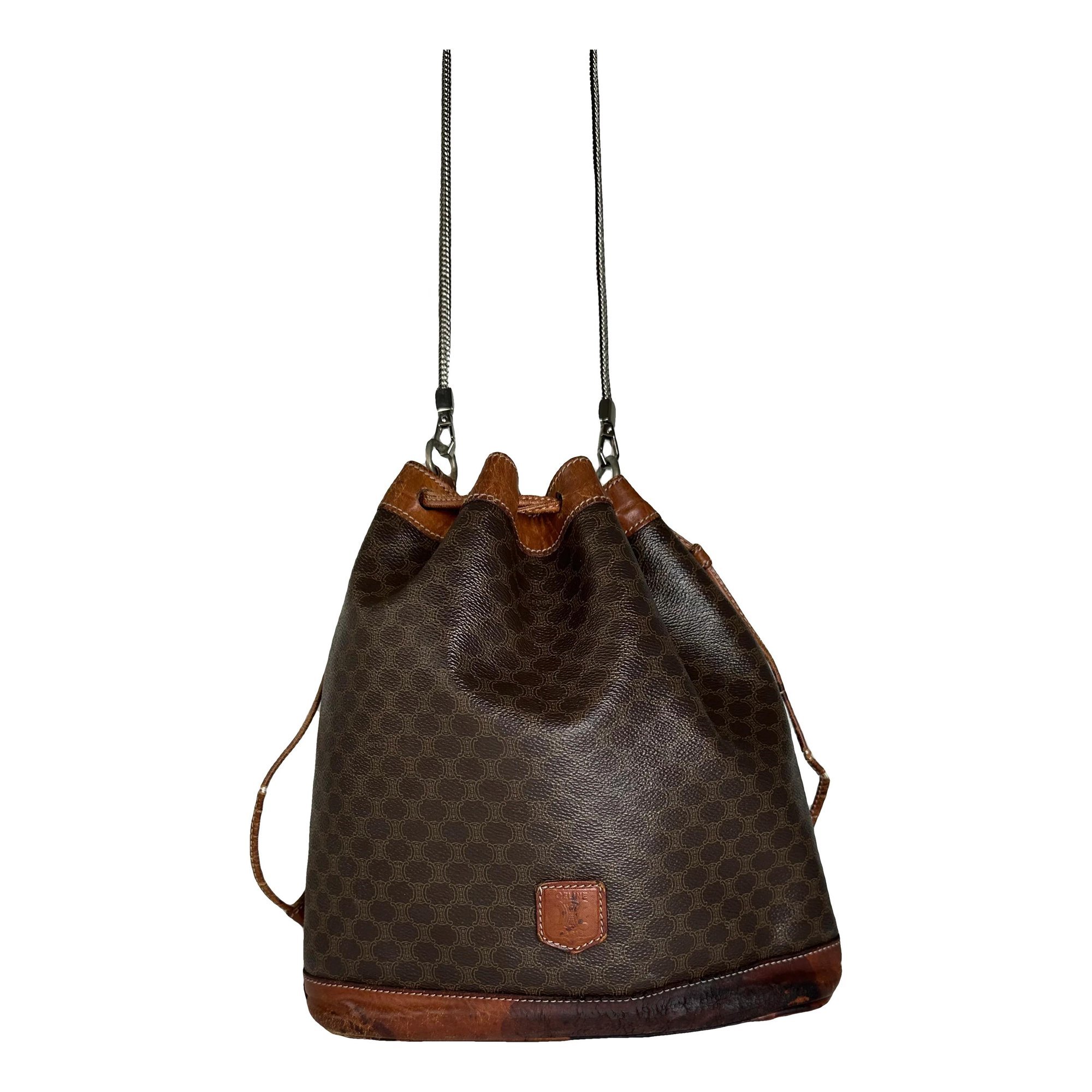 SAC SEAU leather handbag