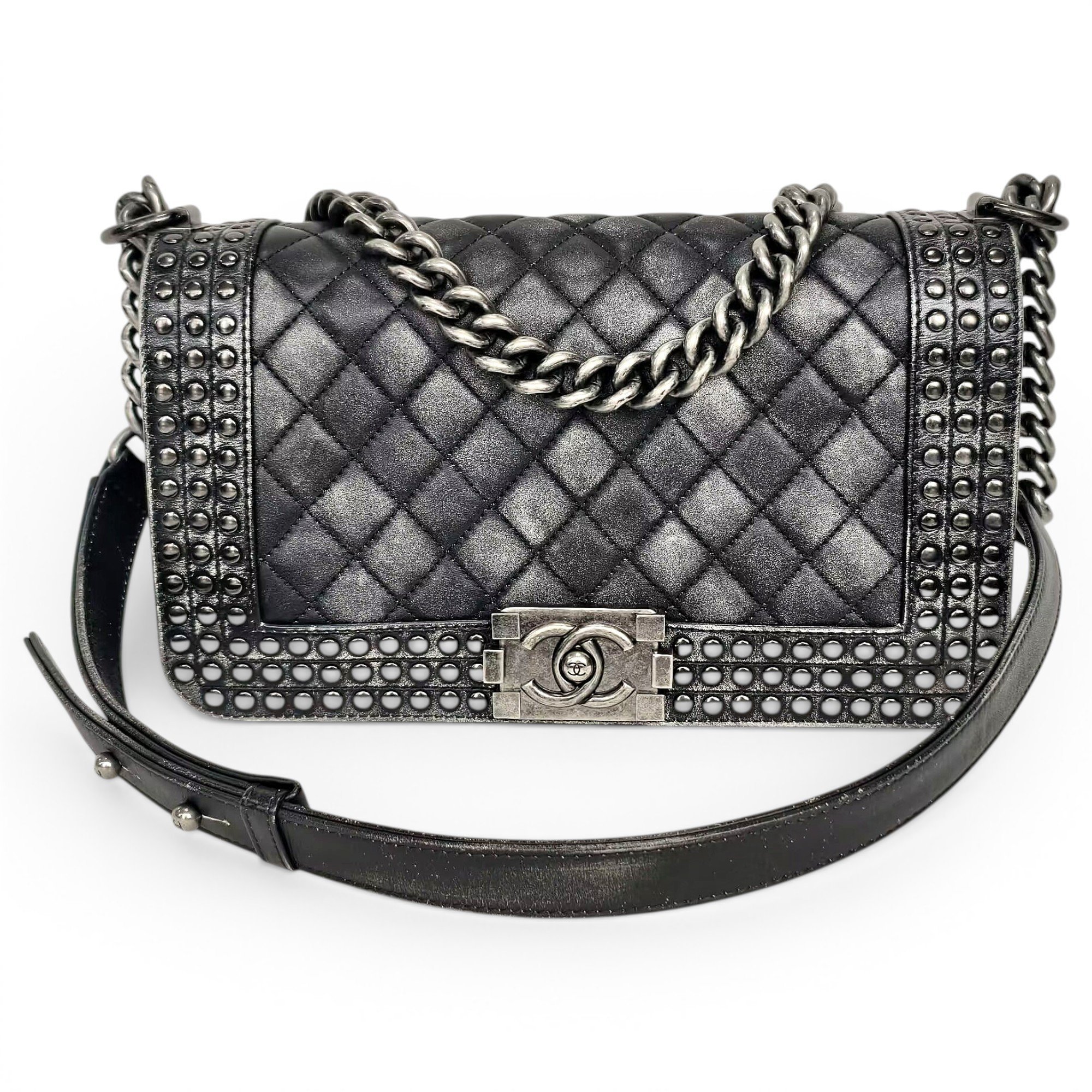 Boy leather handbag