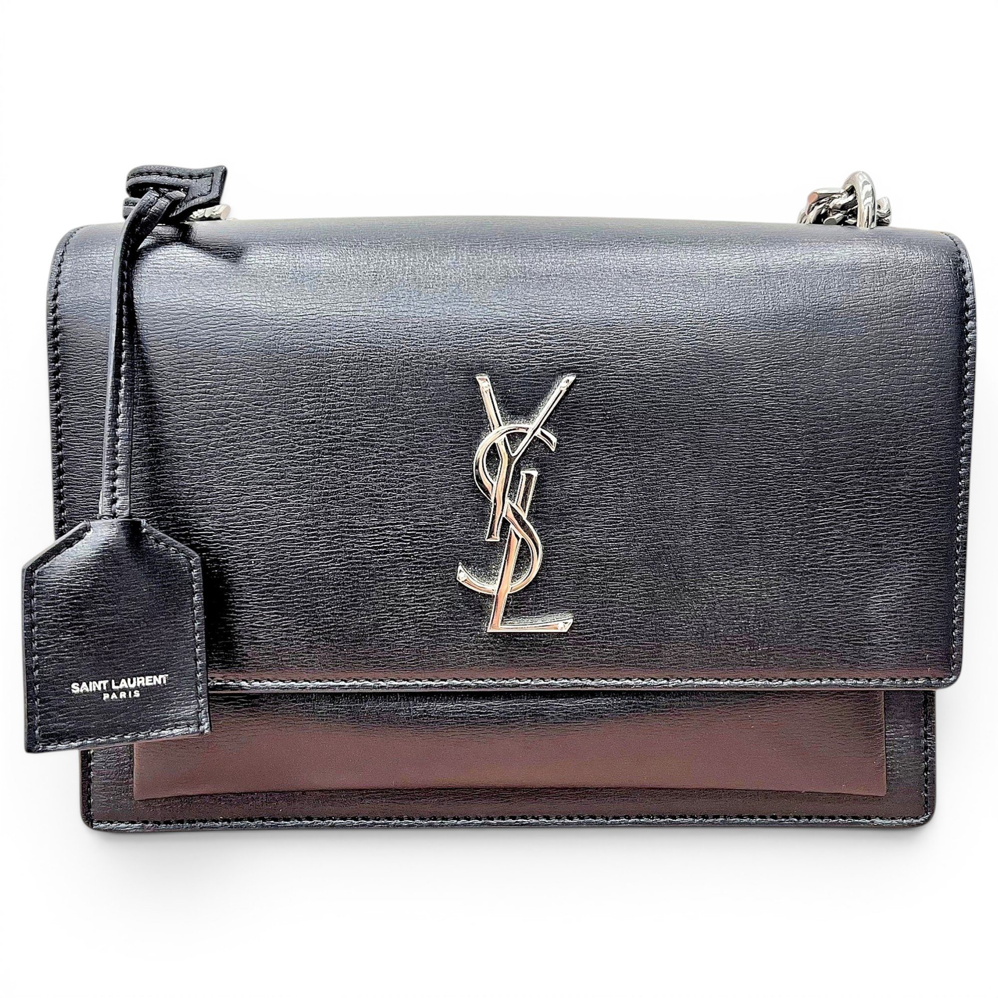 Sunset leather handbag