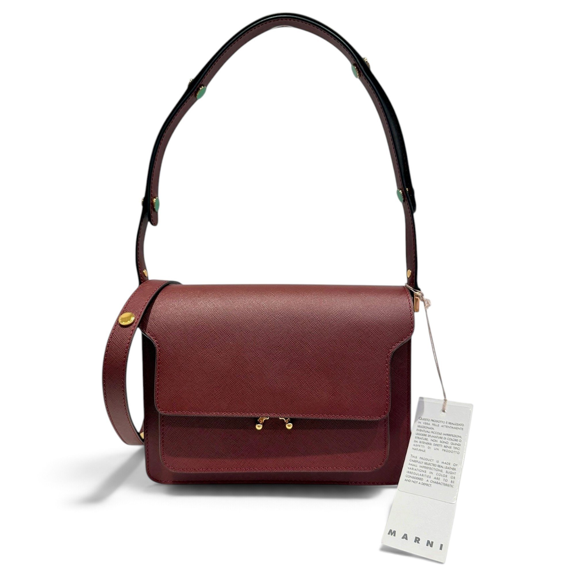 Marni Trunk leather handbag