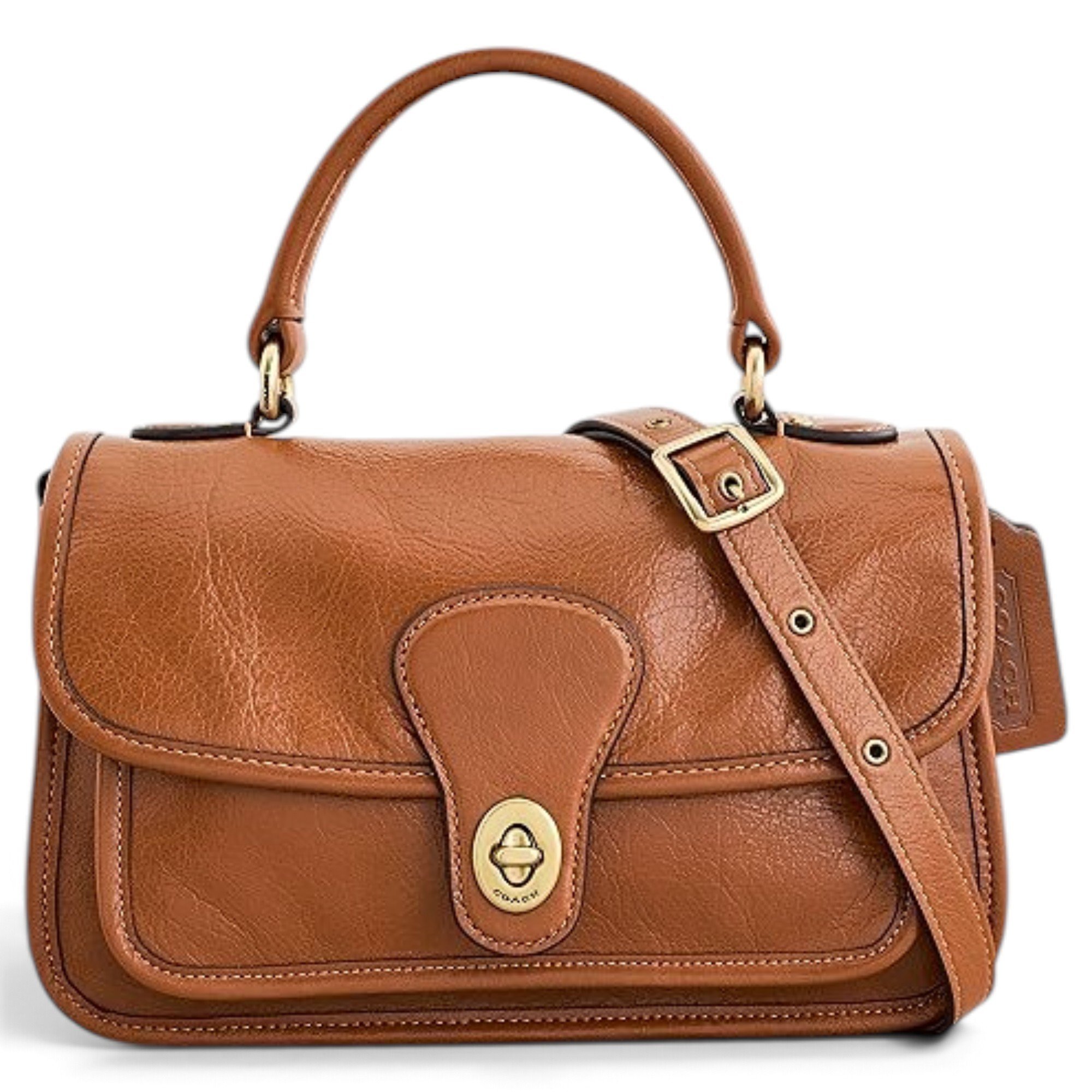 Leather satchel