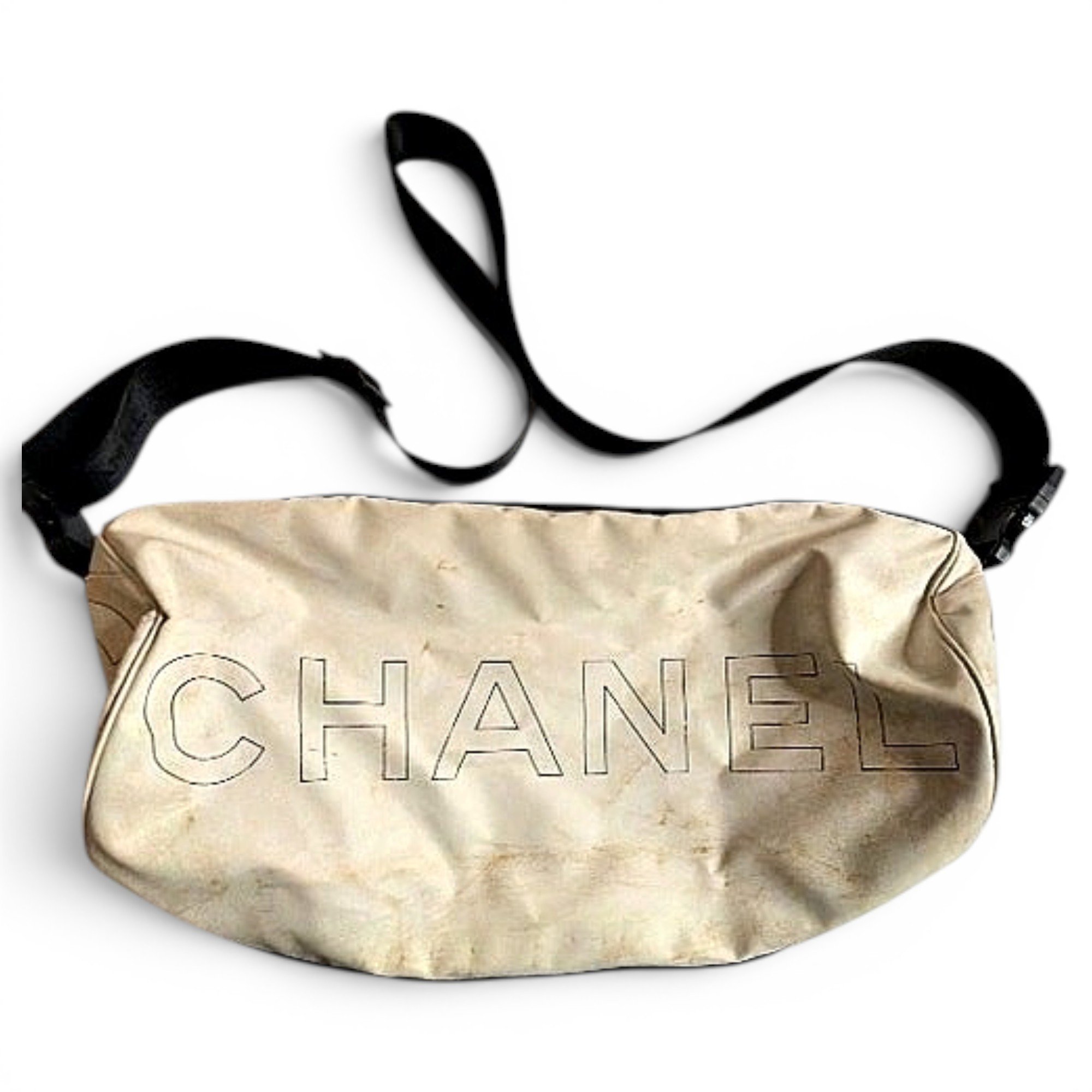 Vinyl handbag