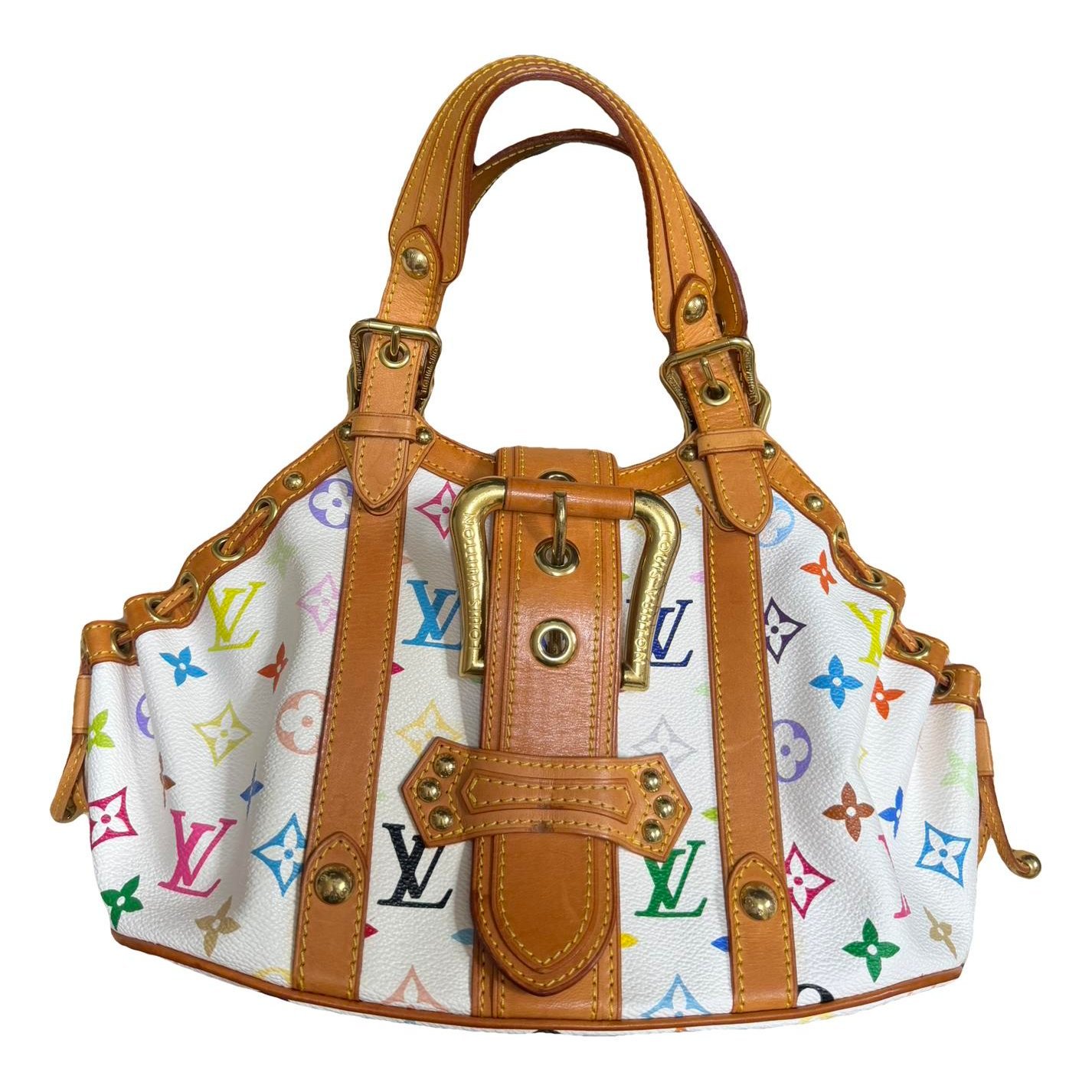 Theda leather handbag
