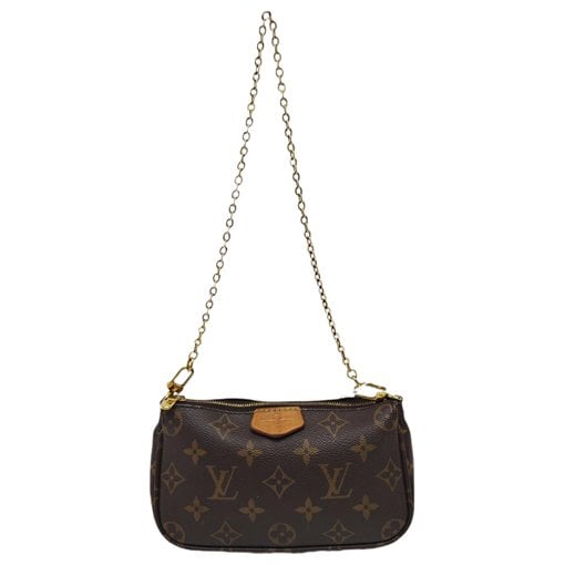 Maxi Multi Pochette Accessoires leather handbag