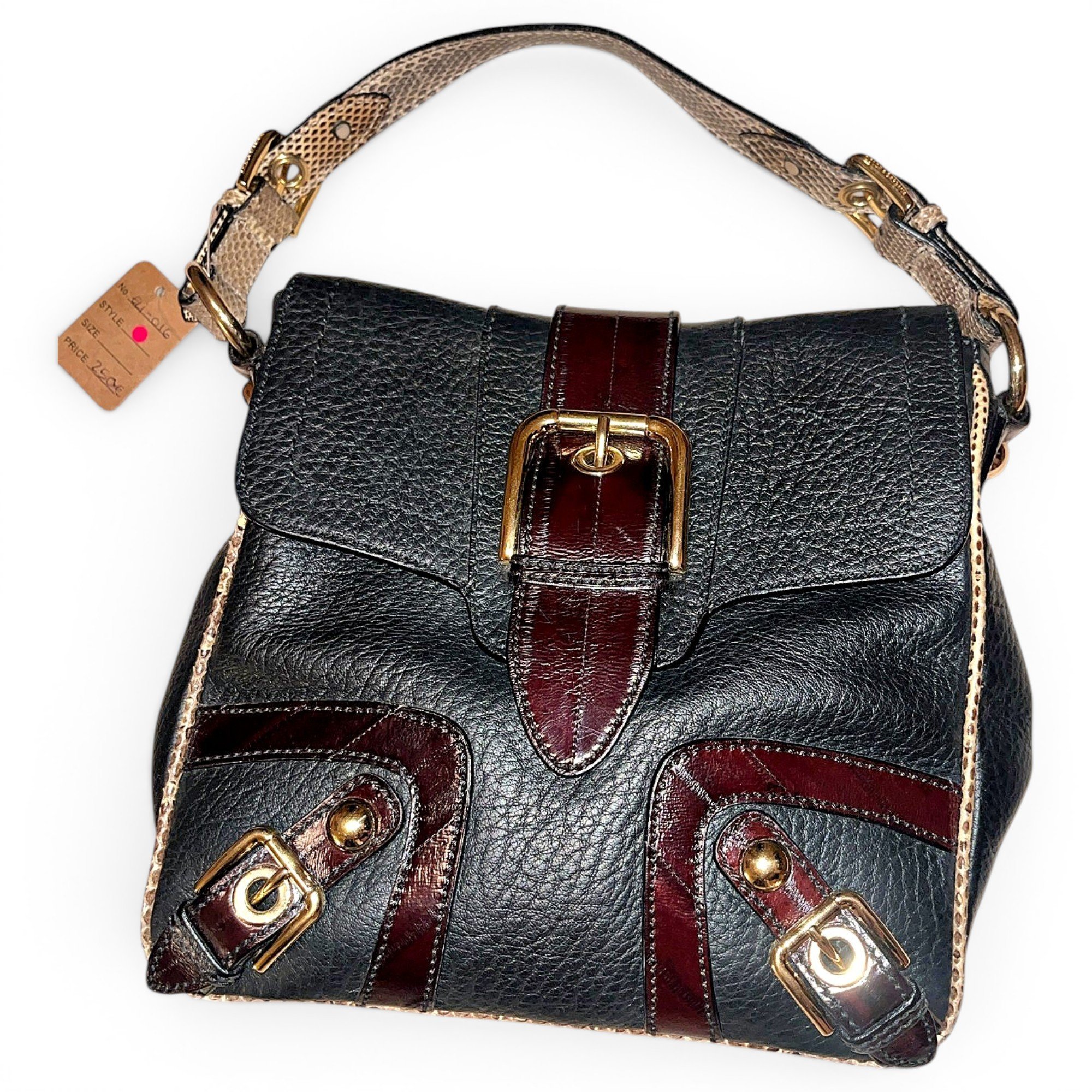 Leather handbag