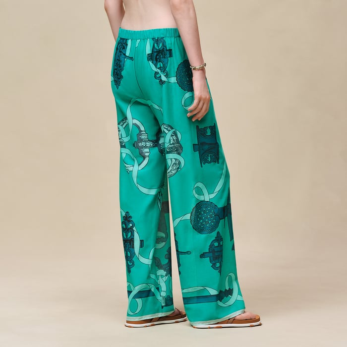Vert Tourmaline "Ferronnerie Remix" Beach Pants