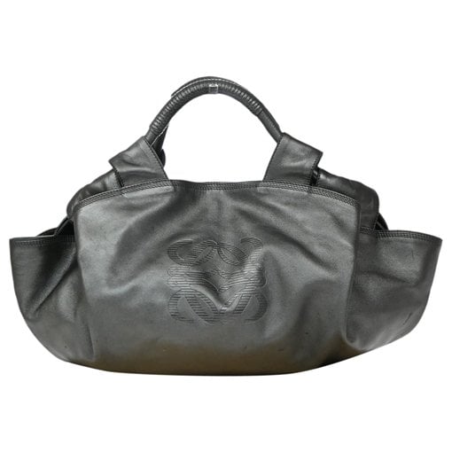 Anagram leather handbag