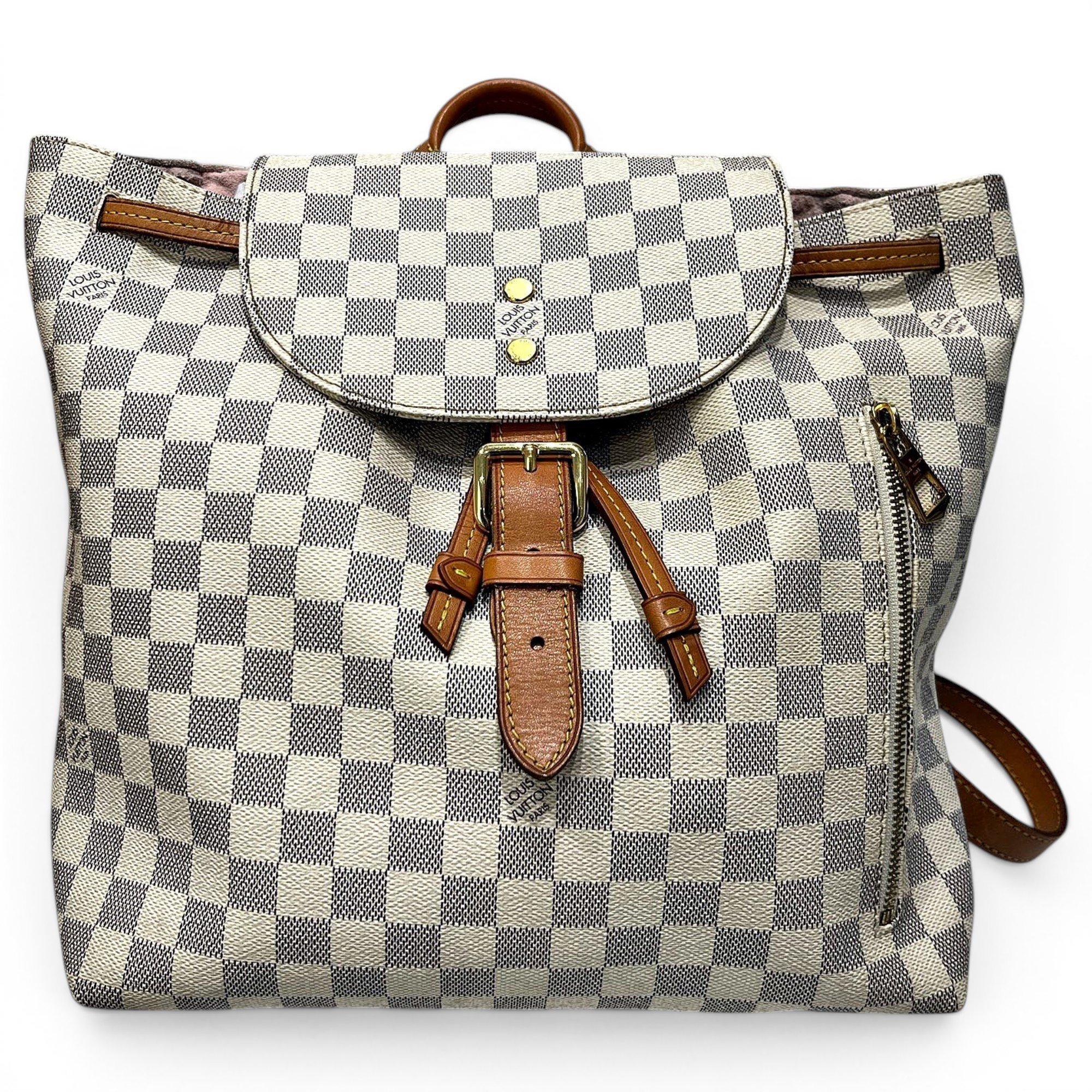 Sperone leather backpack