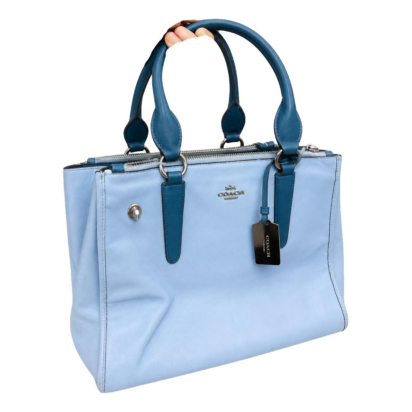 Crossgrain Kitt Carry All leather handbag